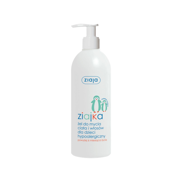 Ziaja żel do mycia ciała i włosów dla dzieci 400 ml
